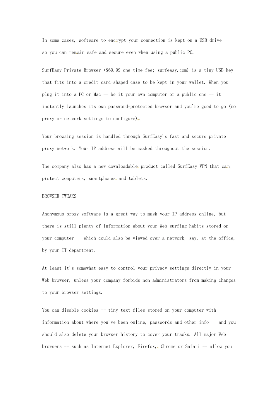 （每日一读）2014年7月高考英语考前突破 阅读理解能力 国际时事要闻 匿名畅游网络的几点建议_第2页