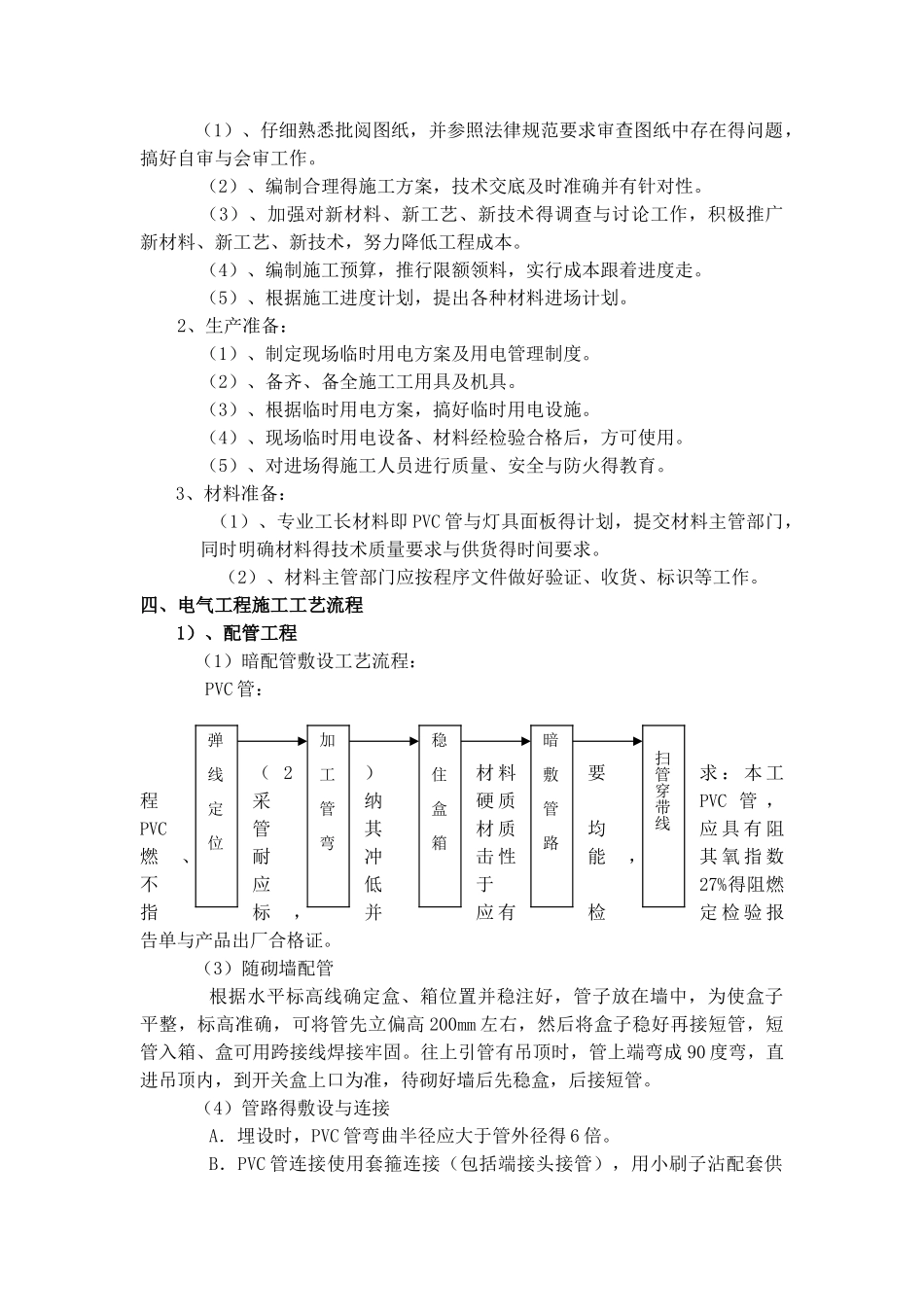 电气工程施工方案 _第2页