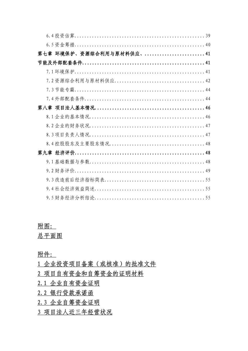 电镀车间生产线技改项目资金申请报告_第3页