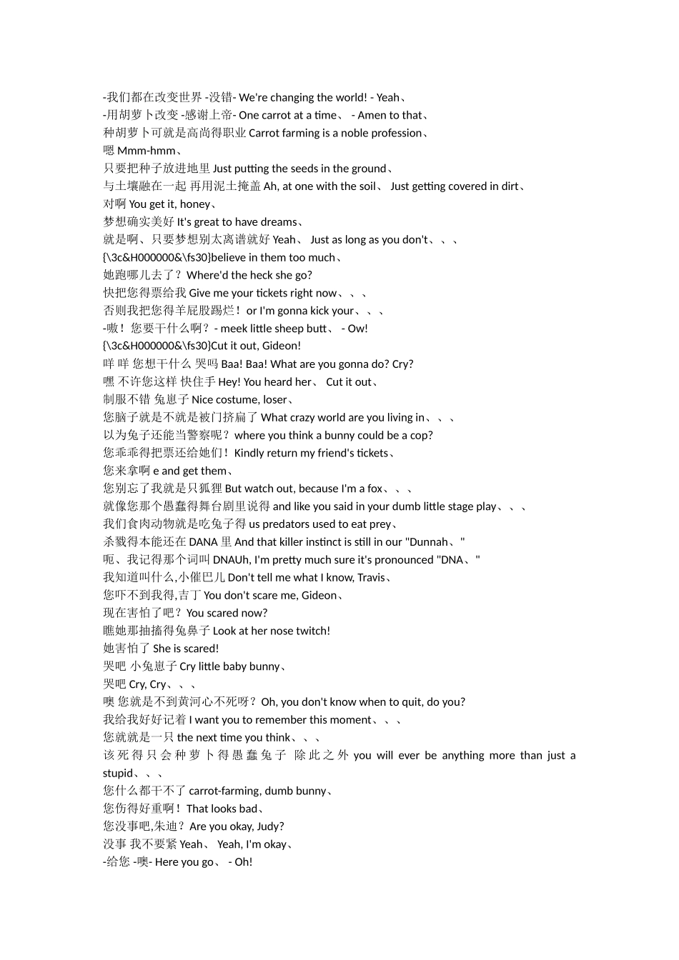 疯狂动物成word格式字幕_第3页