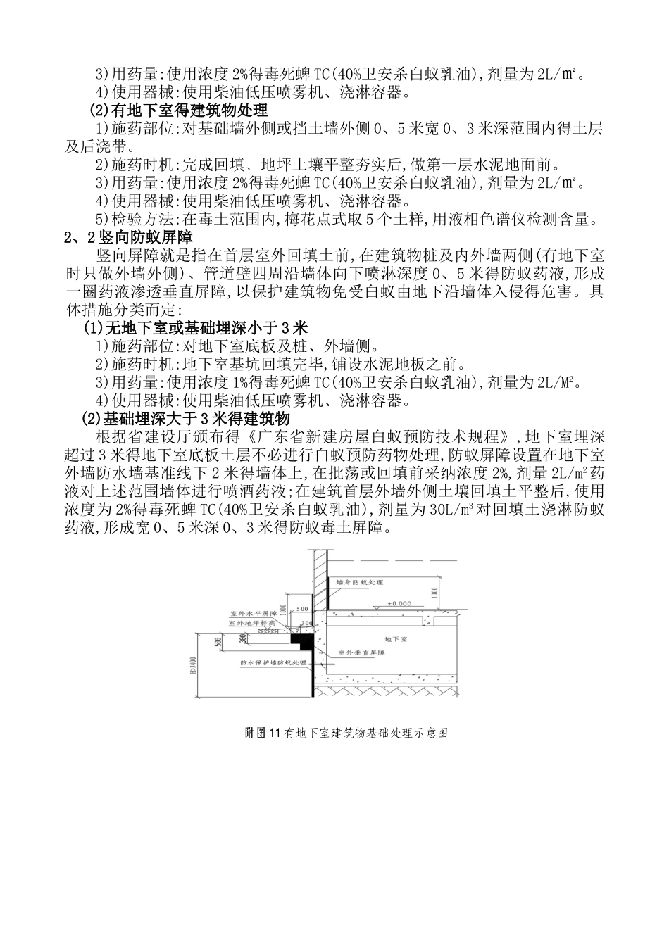 白蚁防治施工方案_第2页
