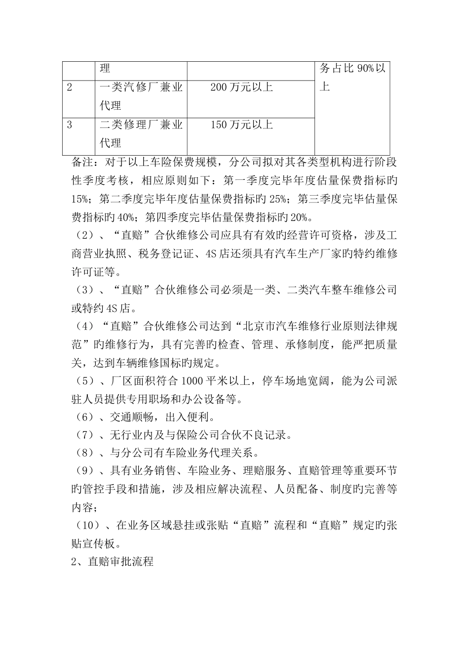 直赔管理方案_第2页