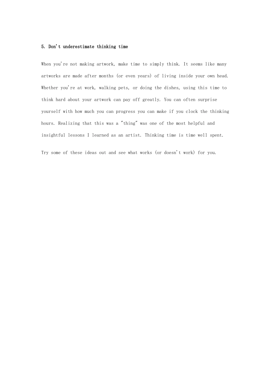 （每日一读）高考英语考前突破 阅读理解能力 文化教育 强化创新思维的五个方法素材 _第3页