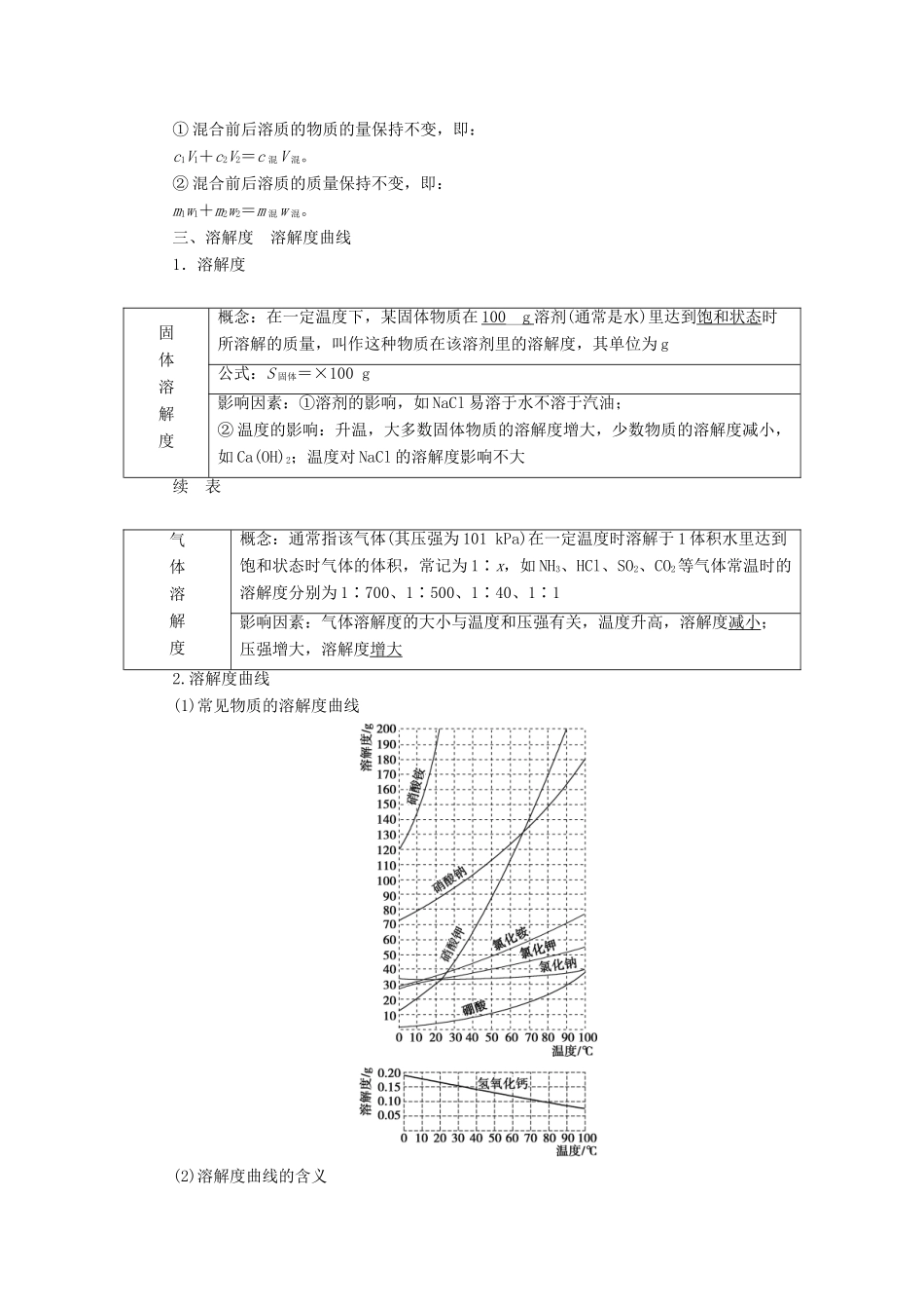（江苏选考）新高考化学一轮复习 专题1 化学家眼中的物质世界 3 第三单元 溶液的配制与分析教学案 苏教版-苏教版高三全册化学教学案_第2页