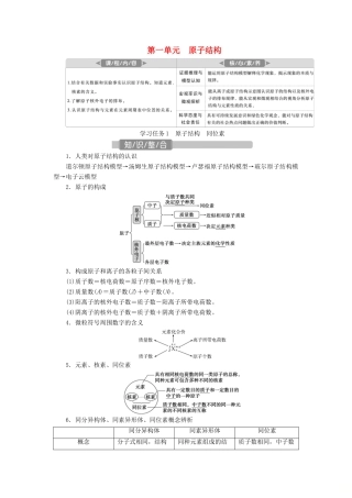 （江苏选考）新高考化学一轮复习 专题5 微观结构与物质的多样性 1 第一单元 原子结构教学案 苏教版-苏教版高三全册化学教学案