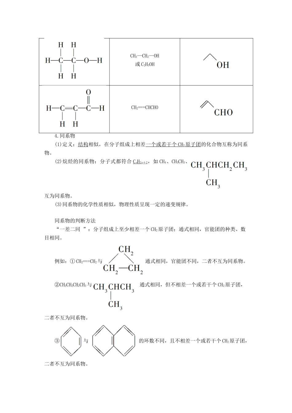 （江苏选考）新高考化学一轮复习 专题9 有机化合物及其应用 1 第一单元 认识有机化合物教学案 苏教版-苏教版高三全册化学教学案_第2页