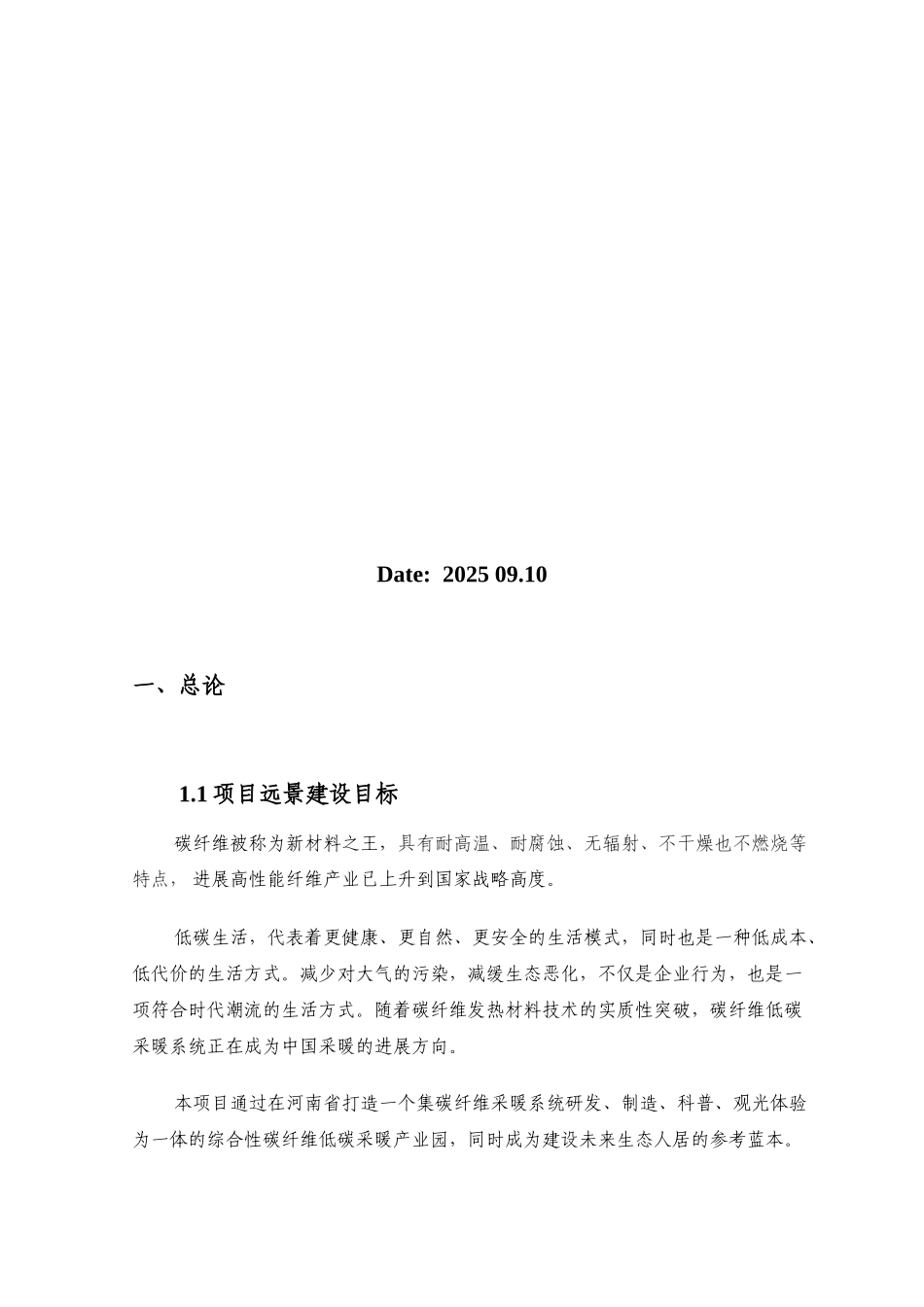 碳纤维科技产业园可行性研究报告_第3页