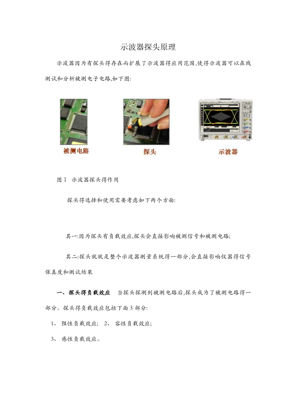 示波器探头原理_第1页