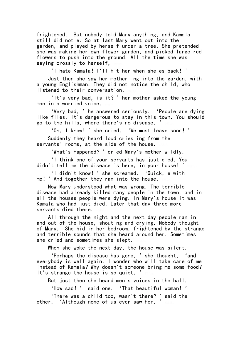 秘密花园英文版_第2页