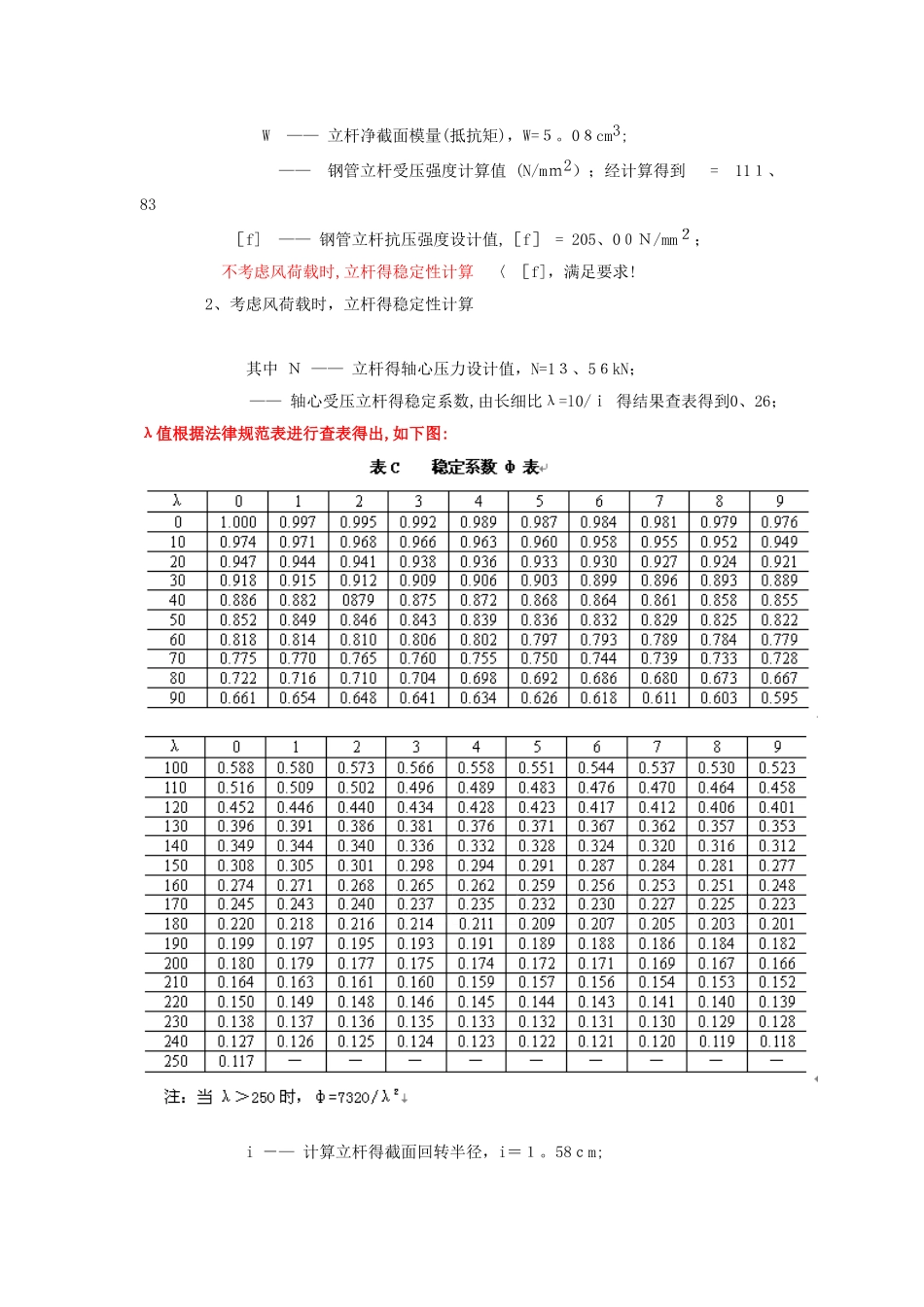 立杆稳定性计算_第3页