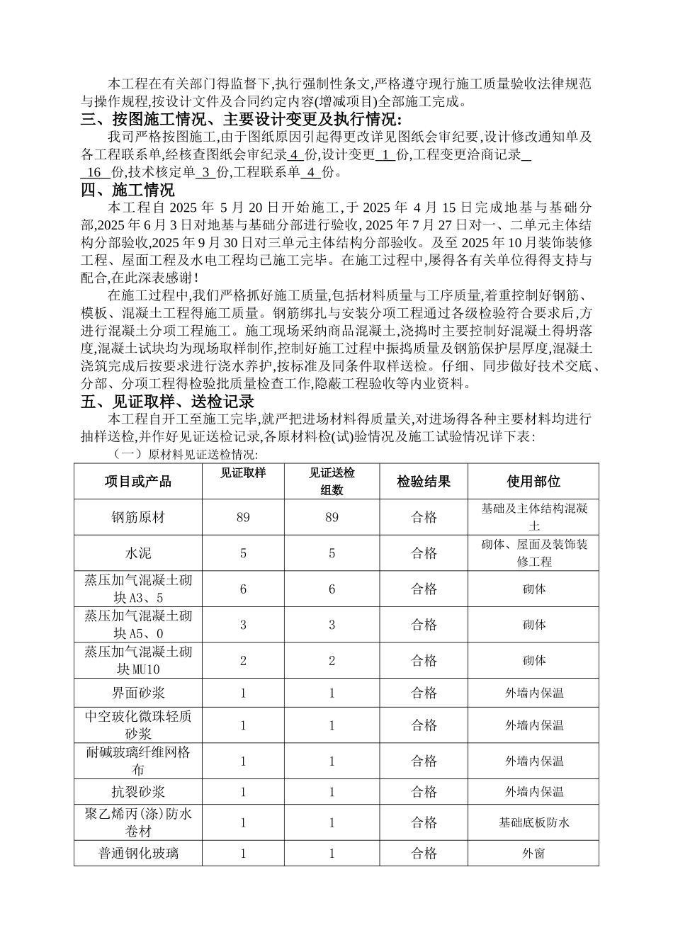 竣工验收自评报告_第2页