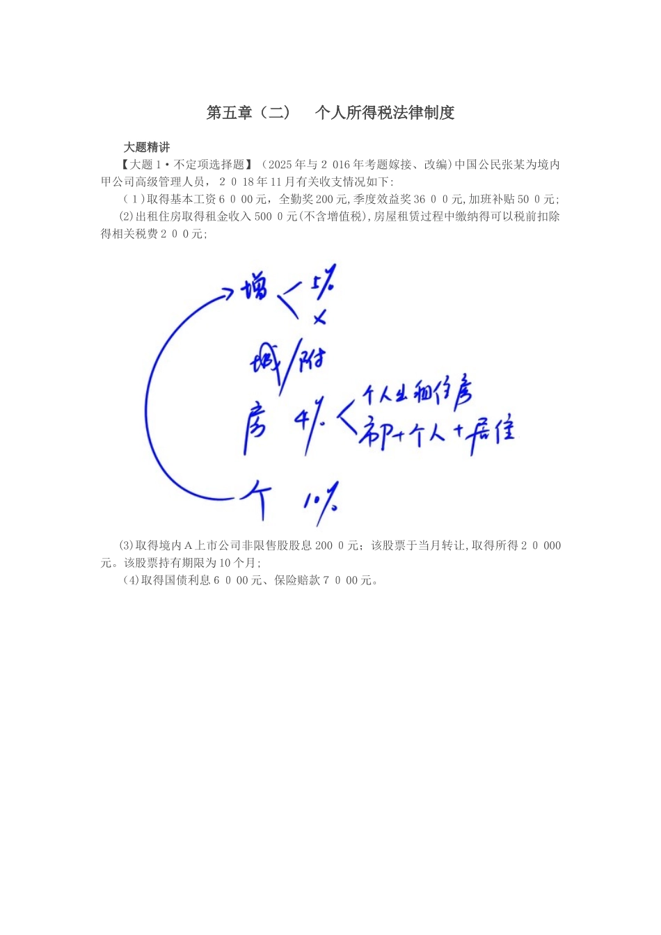 第13讲_企业所得税、个人所得税法律制度_第1页