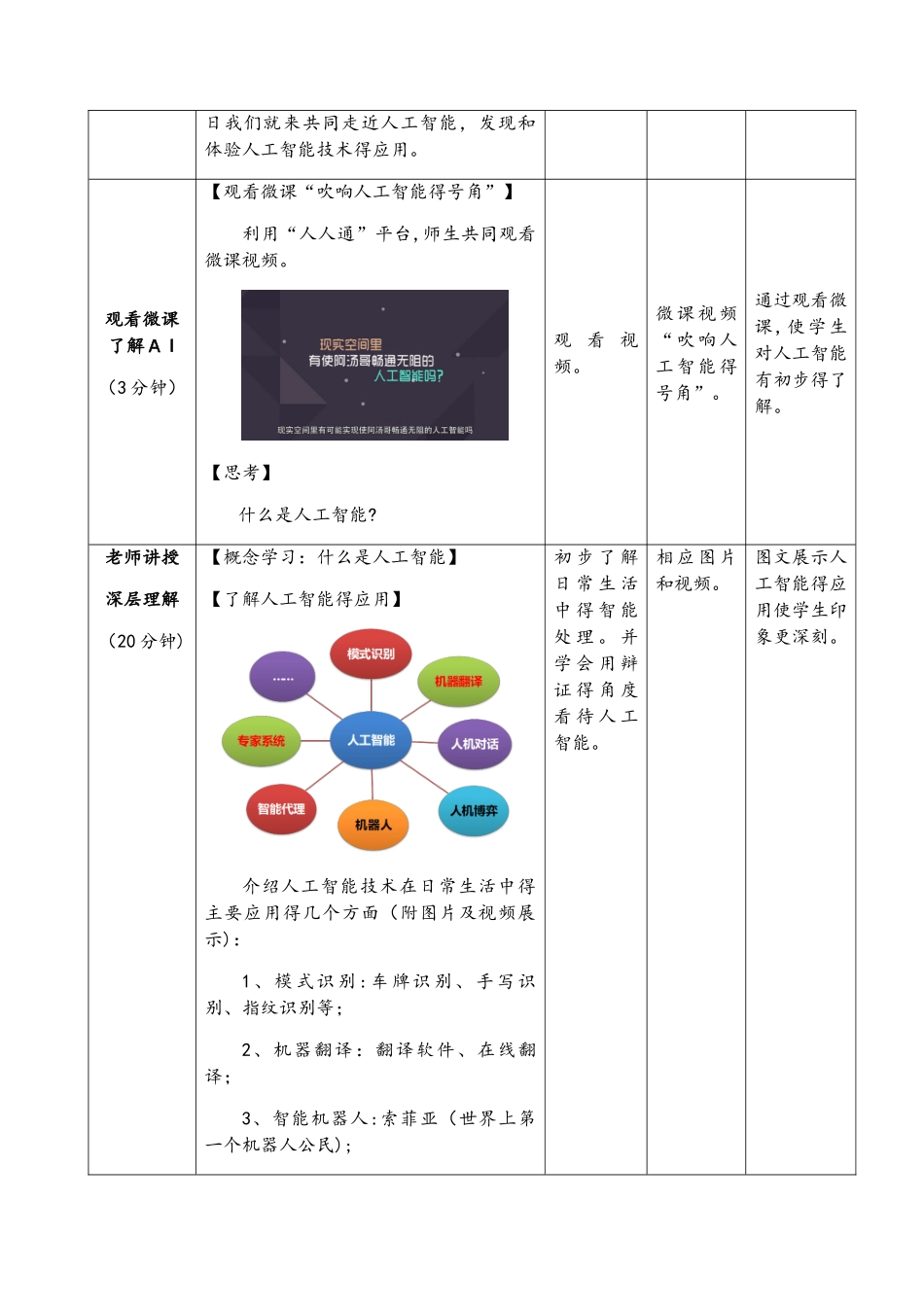 第三章第三节《信息的智能化加工》教学设计方案_第3页