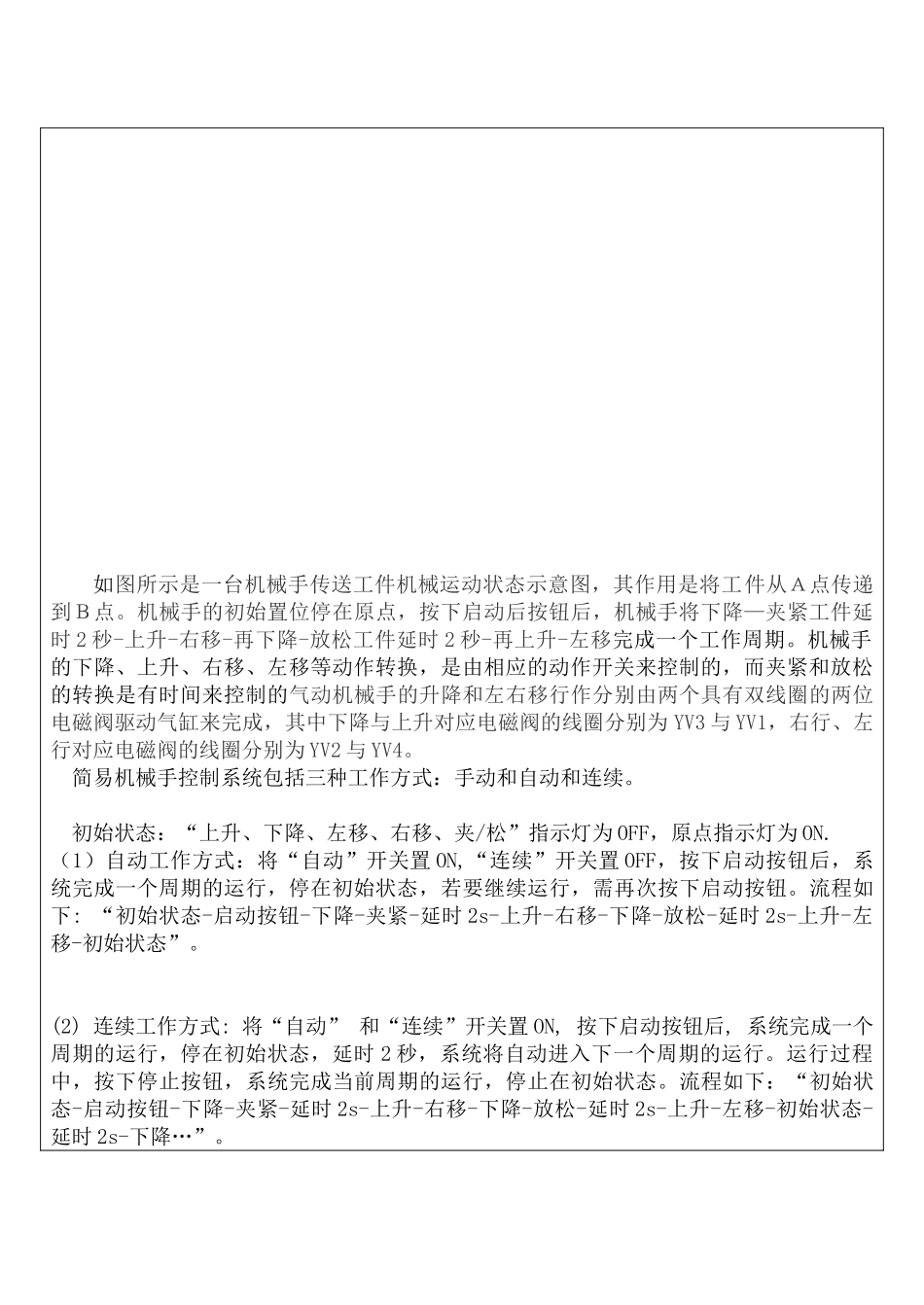 简易机械手的plc控制程序-大学毕设论文_第3页