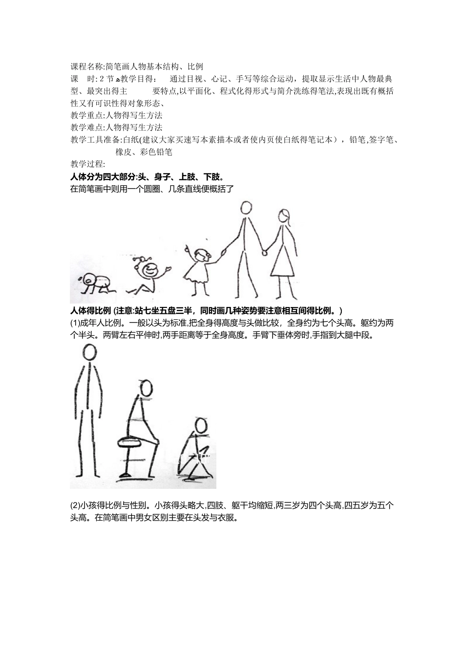 简笔画教案 人物_第1页