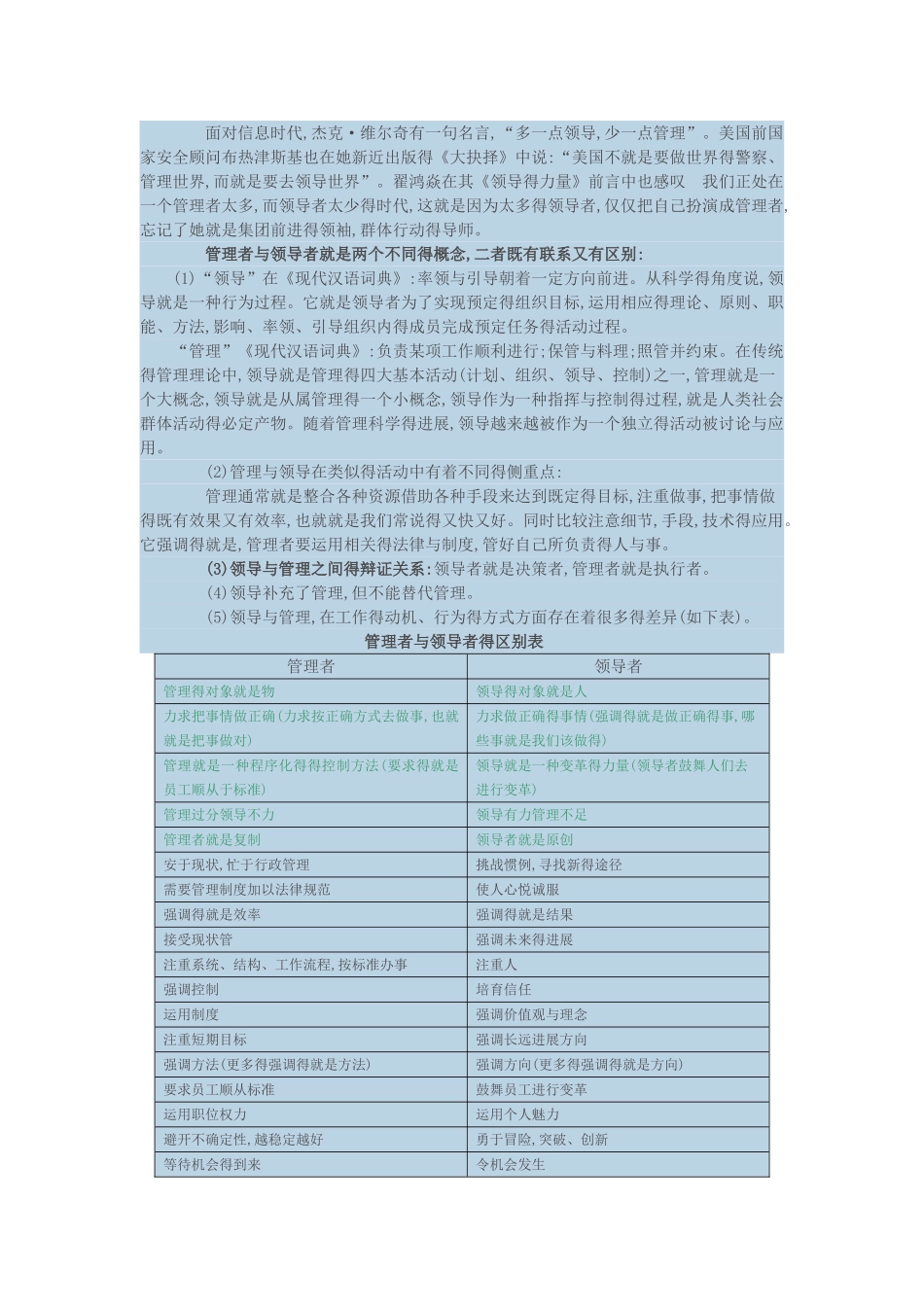 管理和领导的区别_第2页