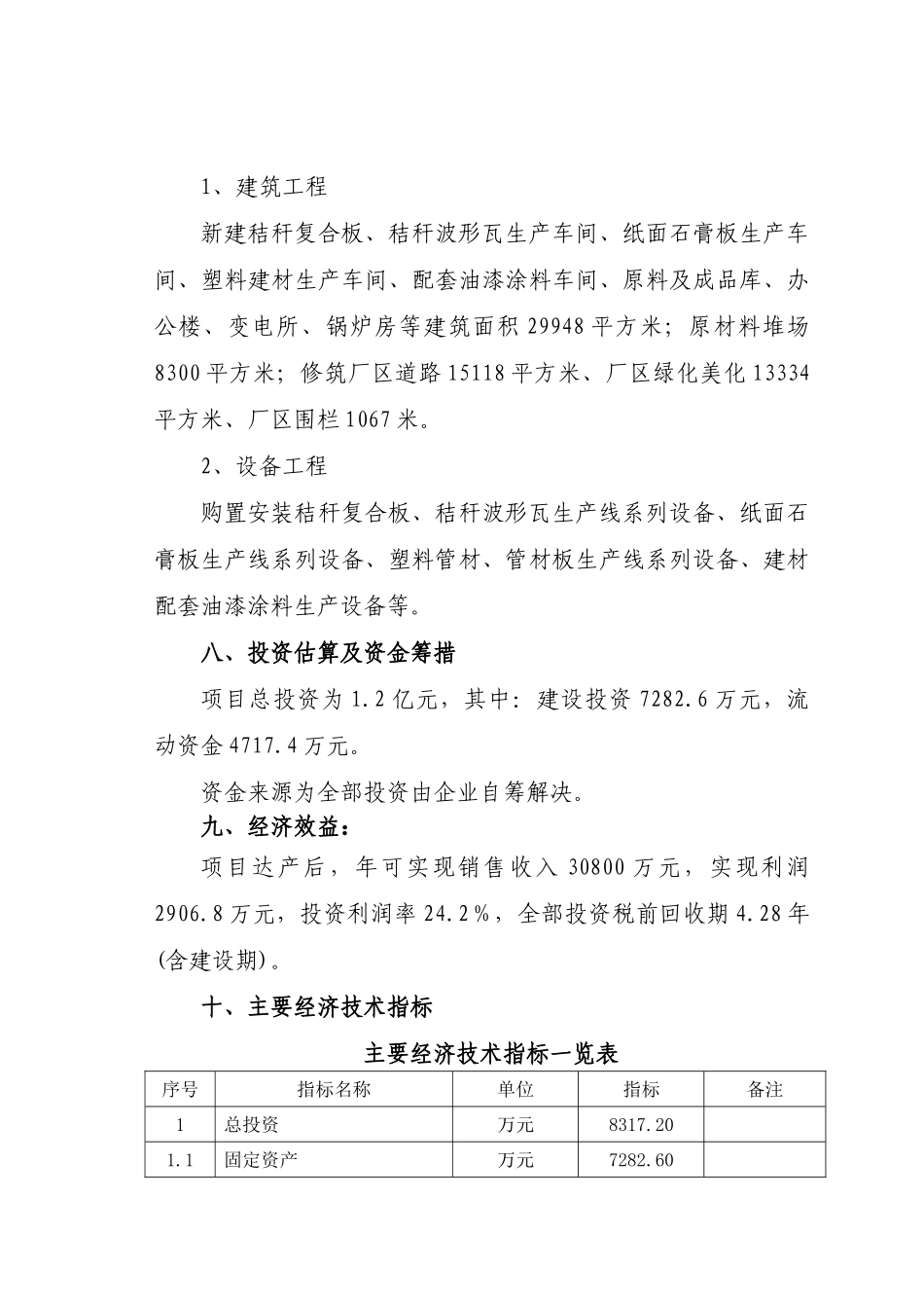 系列新型建筑材料建设项目可行性研究报告_第3页