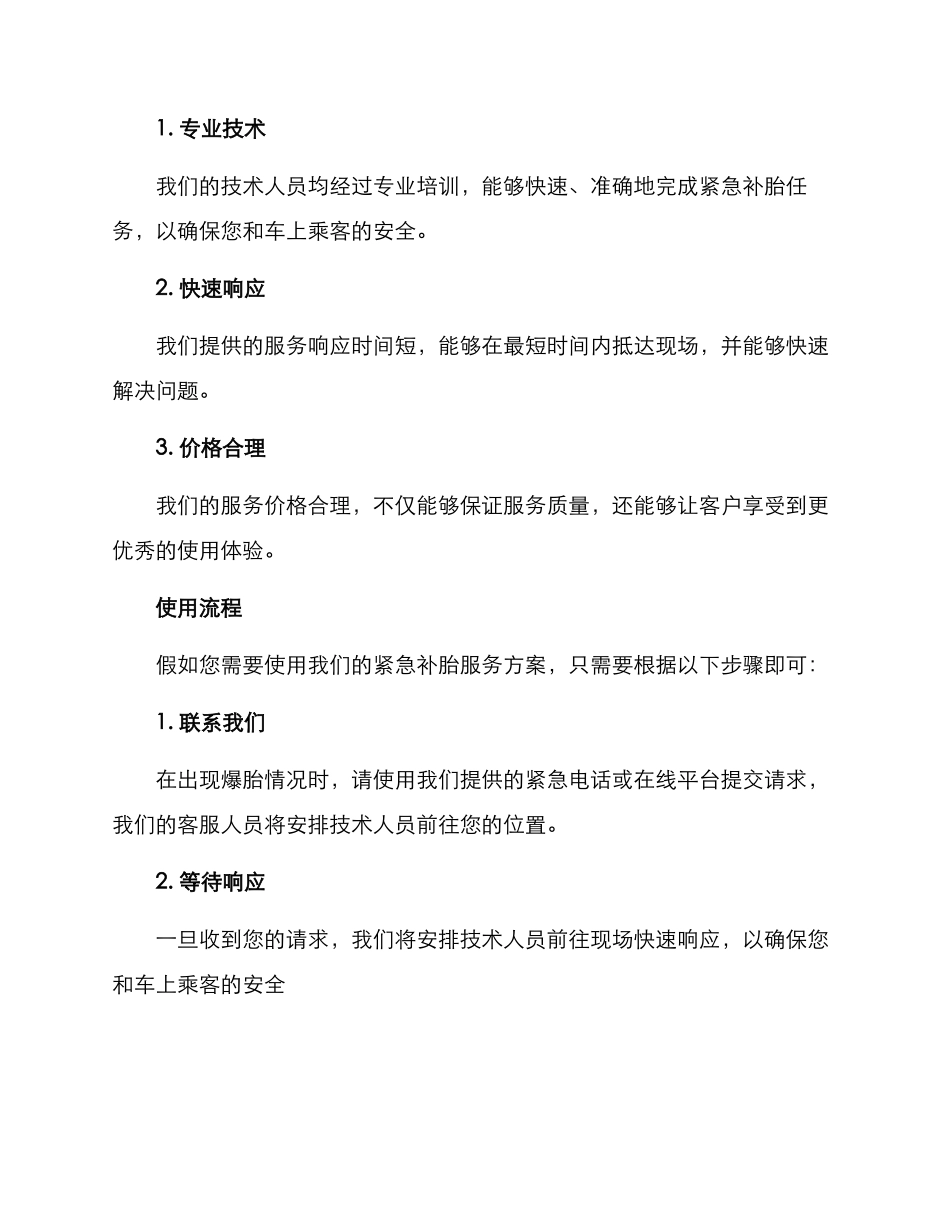 紧急补胎服务方案_第2页