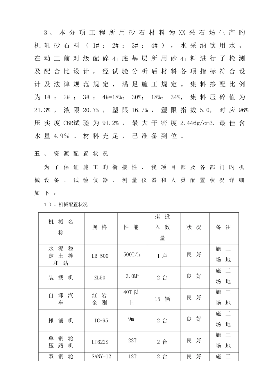 级配碎石底基层试验段施工方案_第3页
