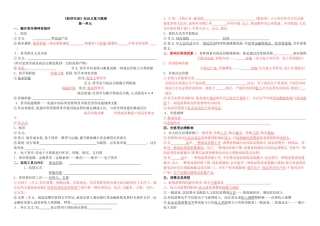 经济生活知识点填空