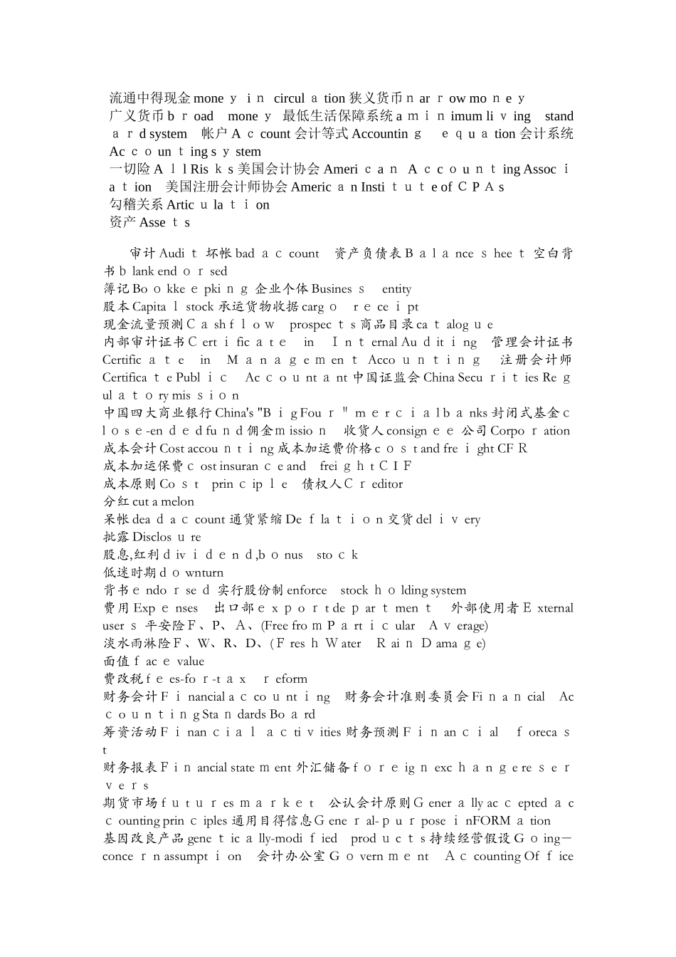 经贸热词英译_第1页