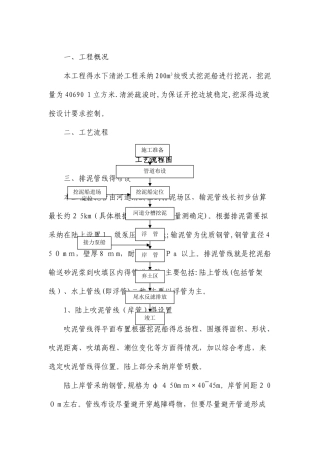 绞吸式挖泥船