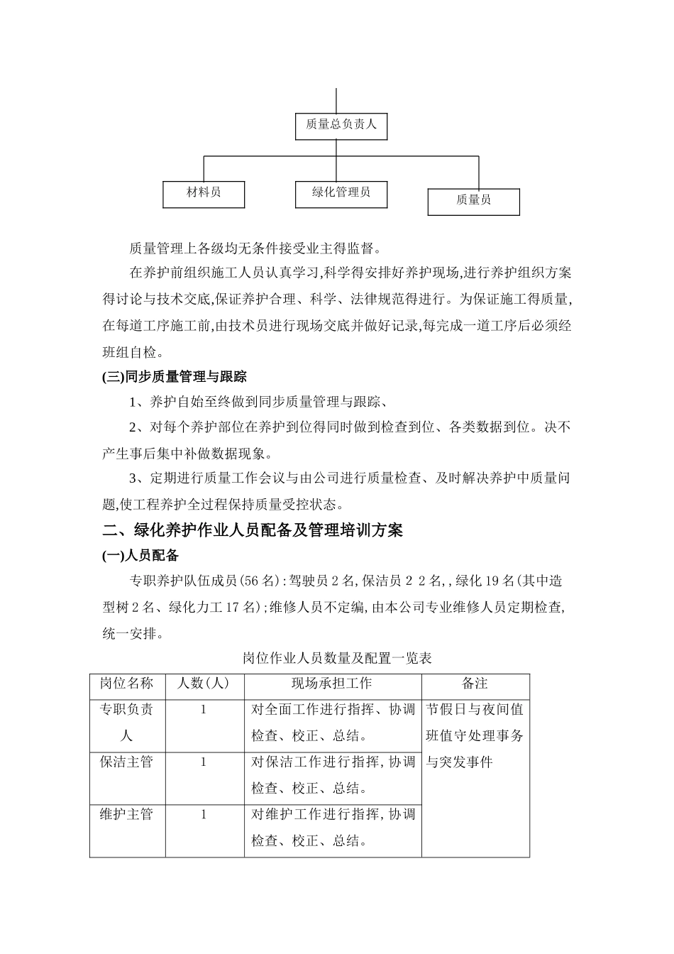 绿化养护实施方案_第2页