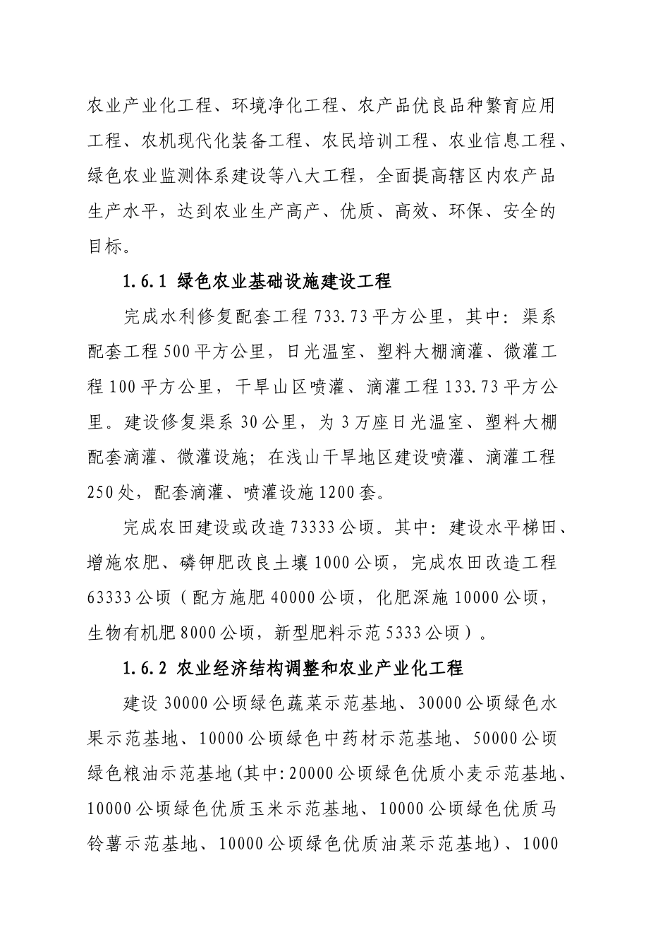 绿色农业示范区项目实施方案_第3页