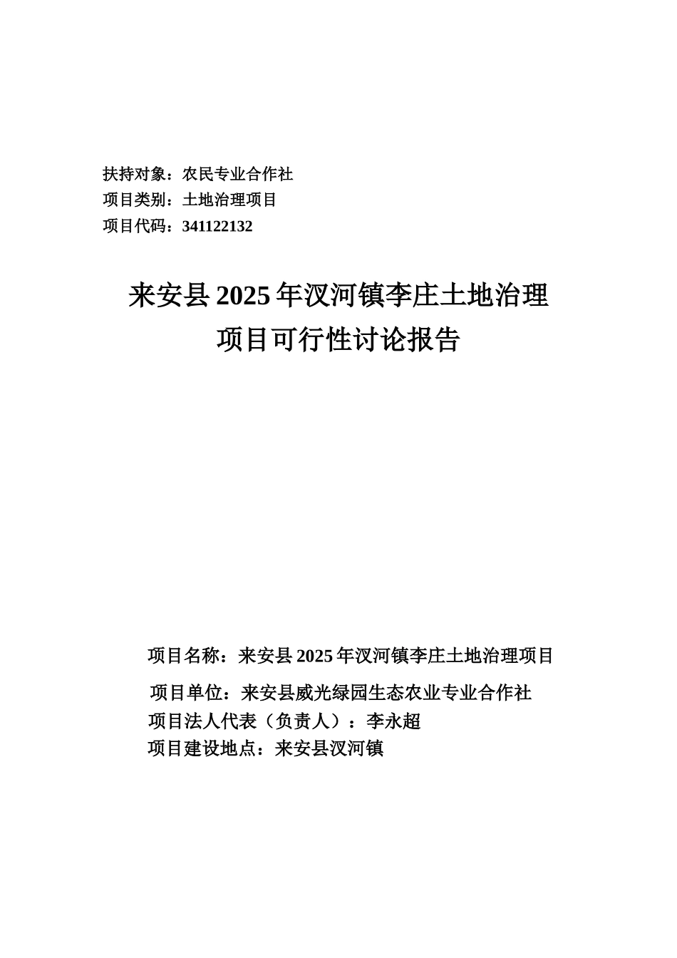 美好乡村建设项目可行性研究报告_第2页