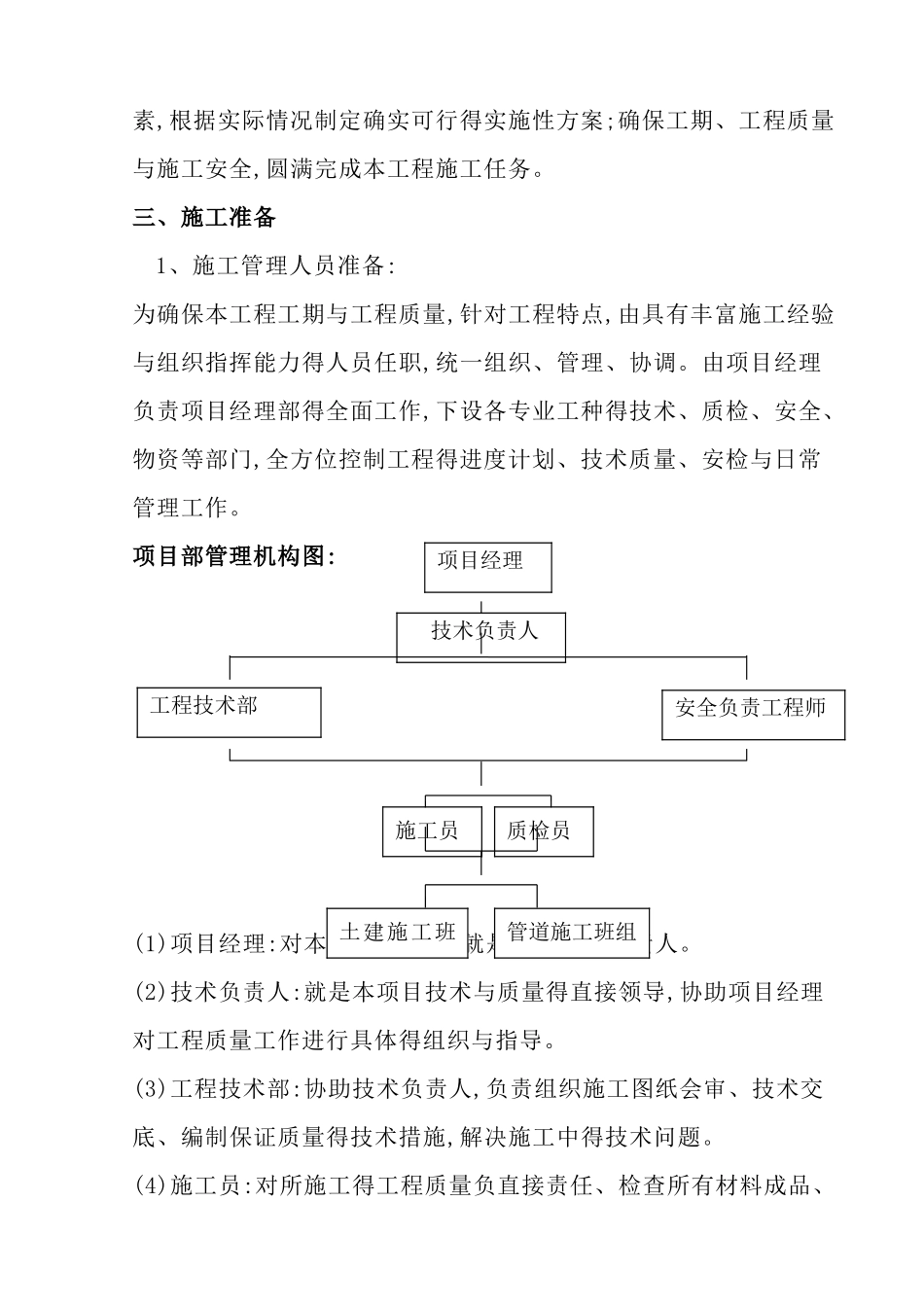 老旧小区供热管网改造工程施工组织设计_第2页