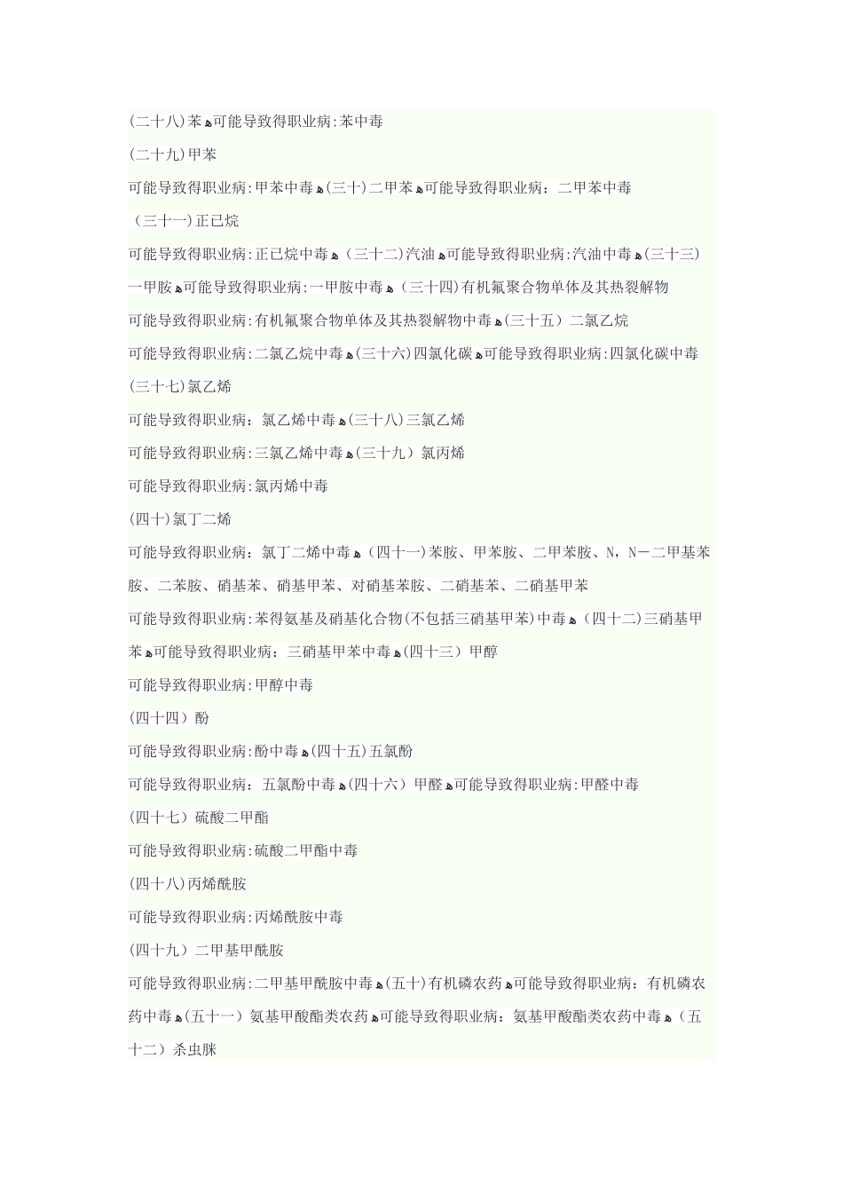 职业病危害因素的分类主要有哪些_第3页