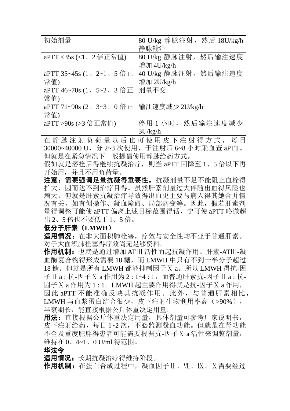 肺栓塞抗凝治疗_第2页