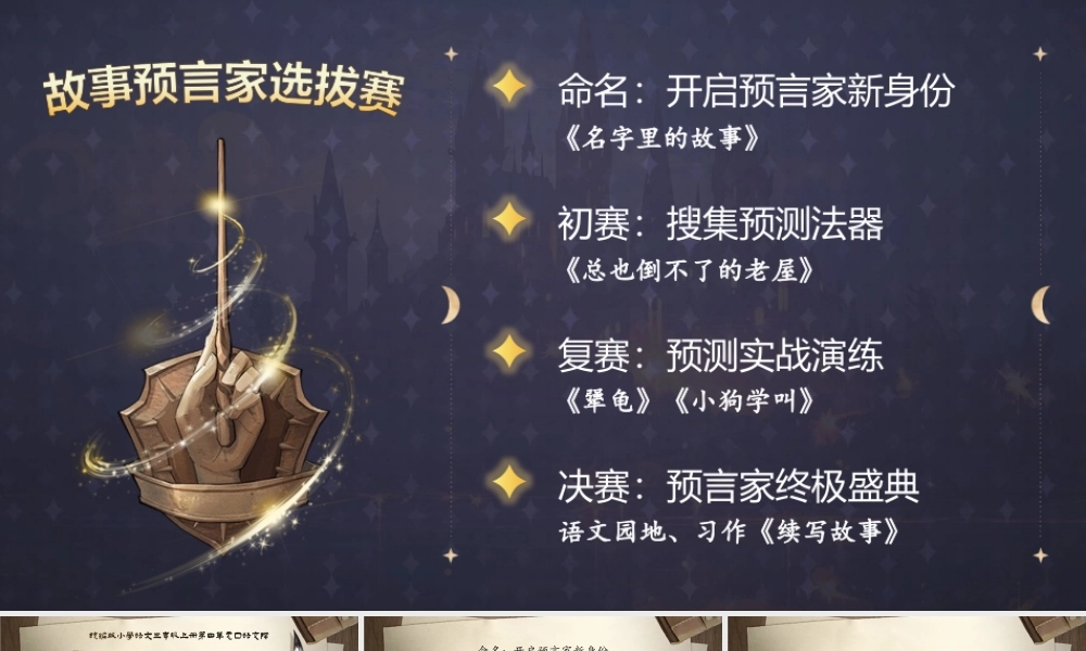 25秋统编版语文三年级上册第三单元《口语交际：名字里的故事》  课件