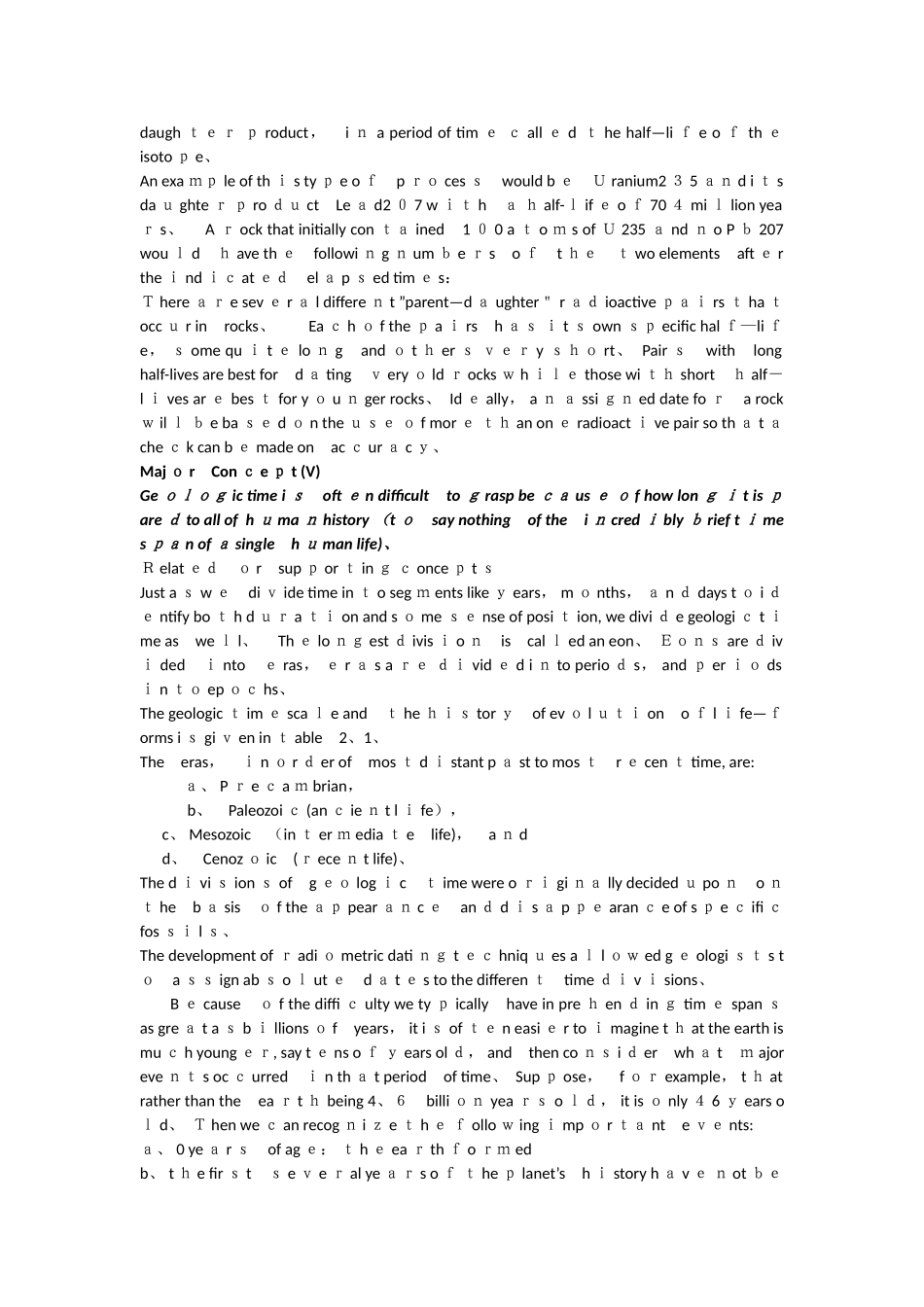 自然地理学专业英语_第3页