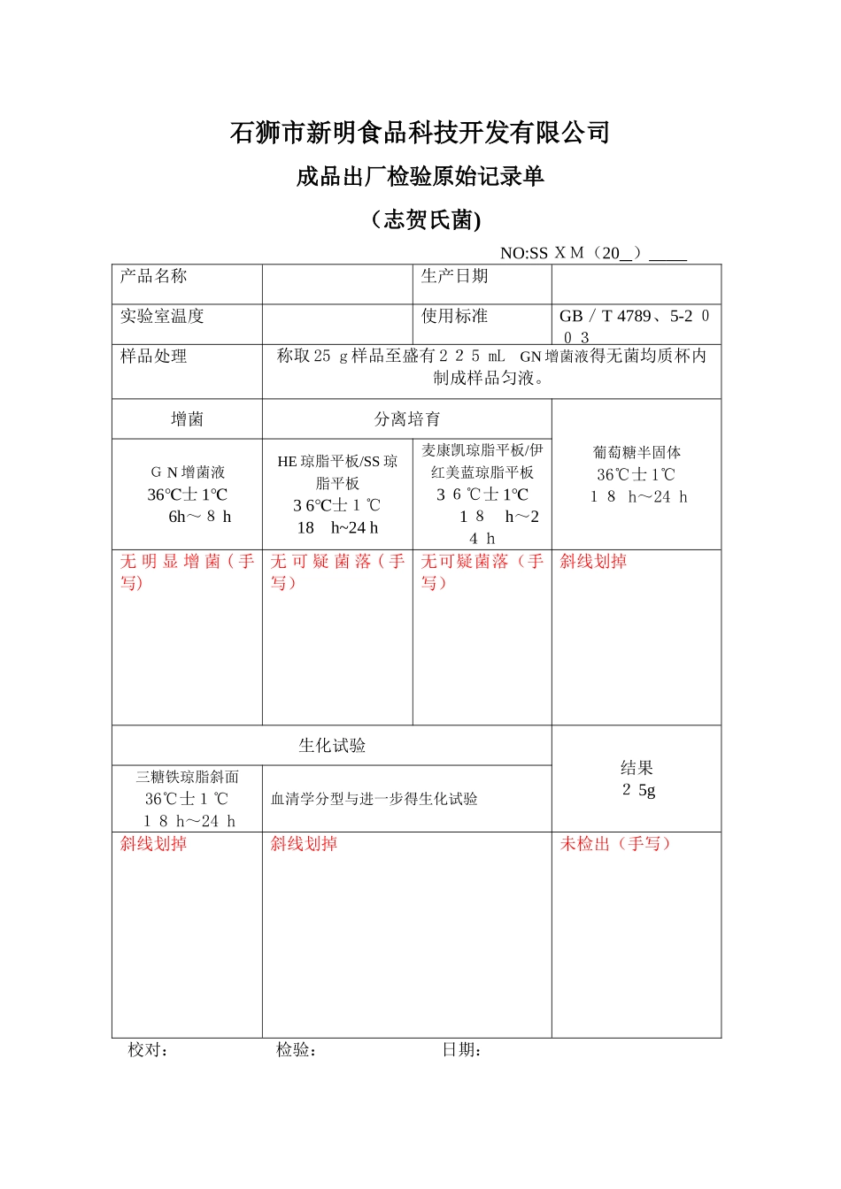 致病菌原始记录_第1页