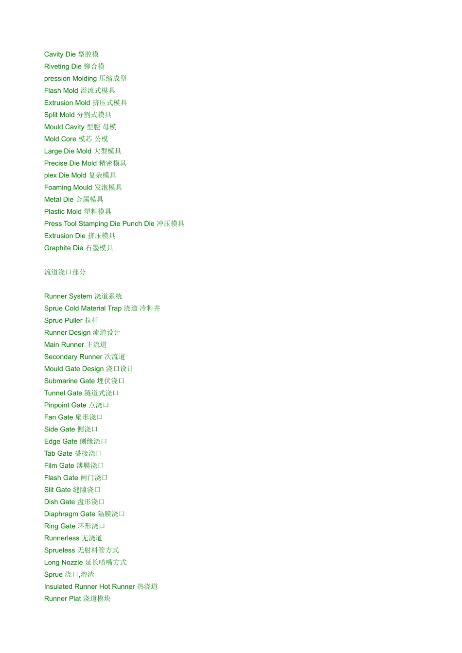 英文模具术语_第2页