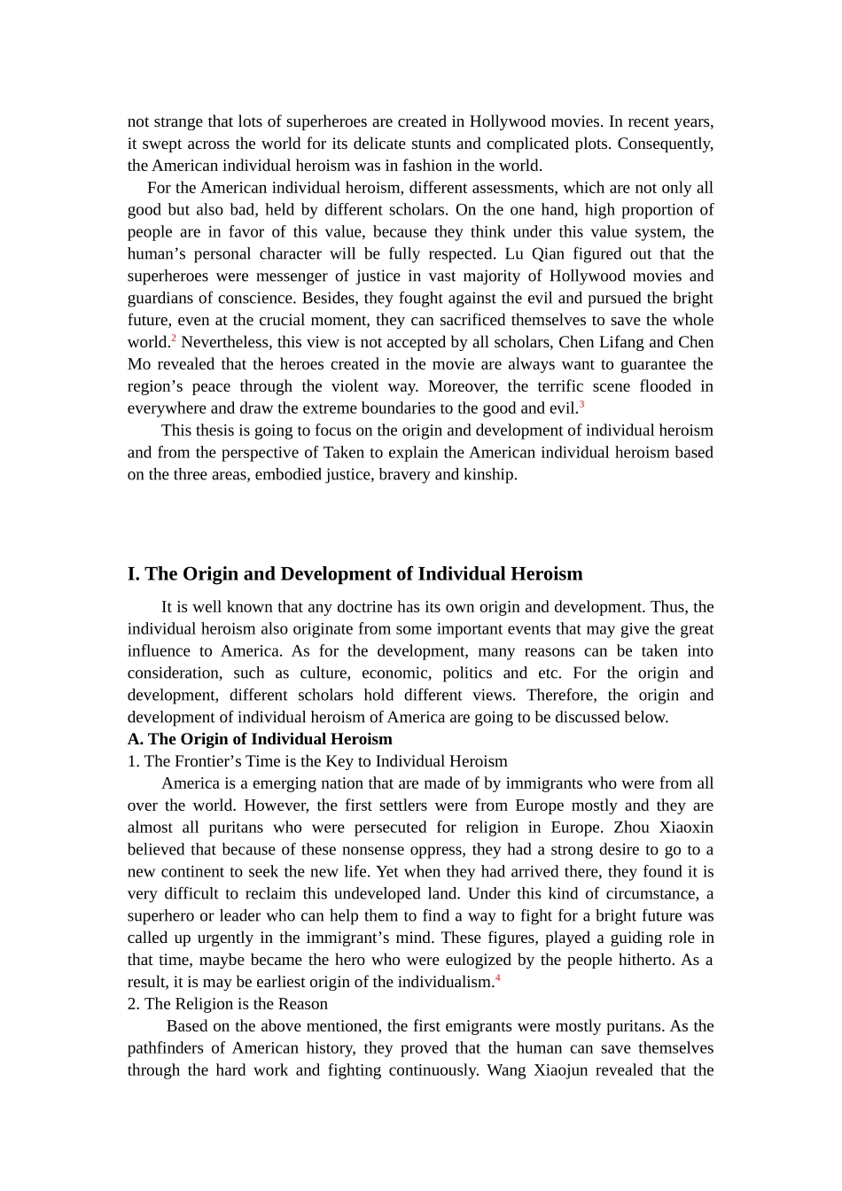 英语a-brief-analysis-about-american-individual-heroism-from-taken-movies本科学位论文_第3页