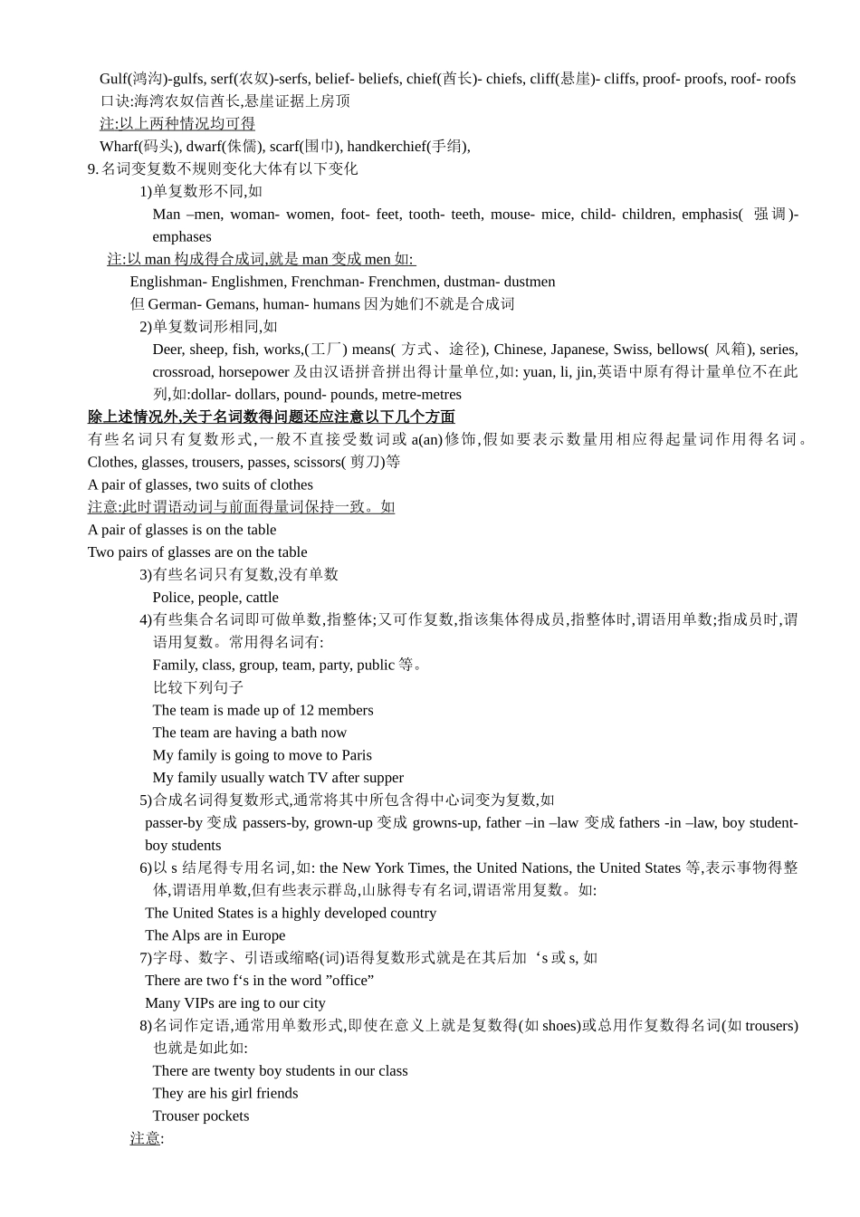 英语名词知识点总结_第2页