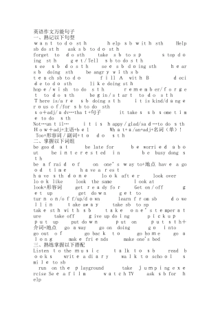 英语考试作文万能句子