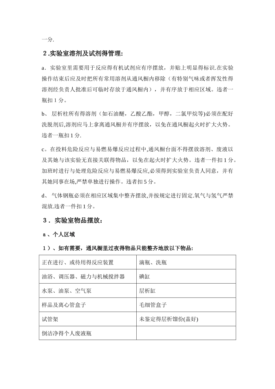 药物化学合成实验室安全管理办法_第2页