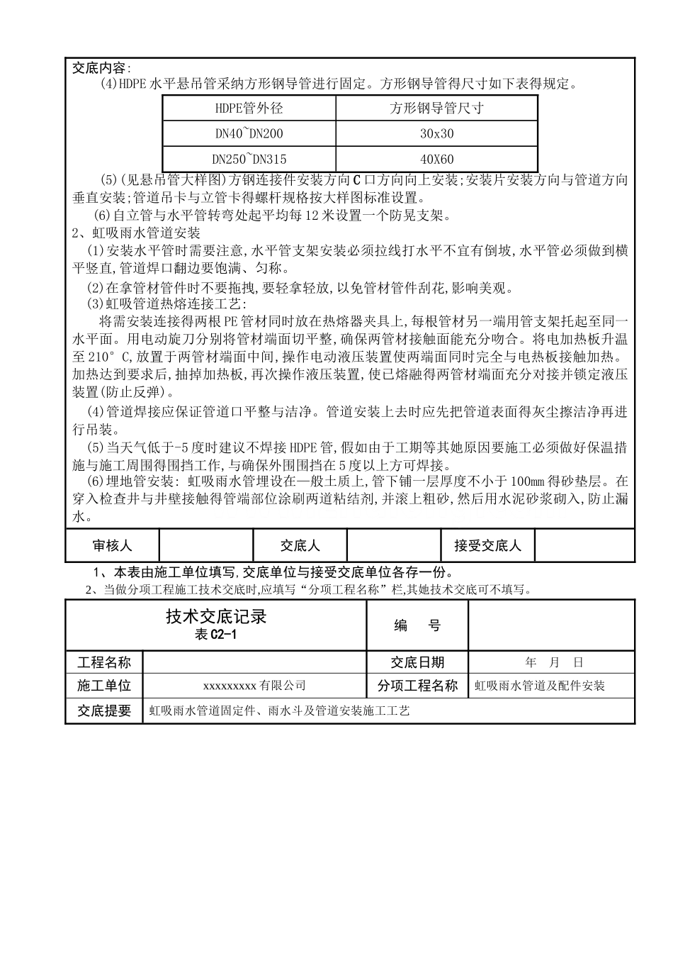 虹吸排水系统技术交底_第2页