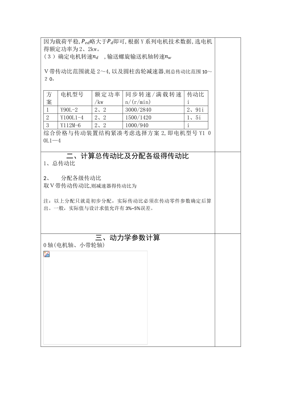 螺旋输送机的传动装置设计_第2页