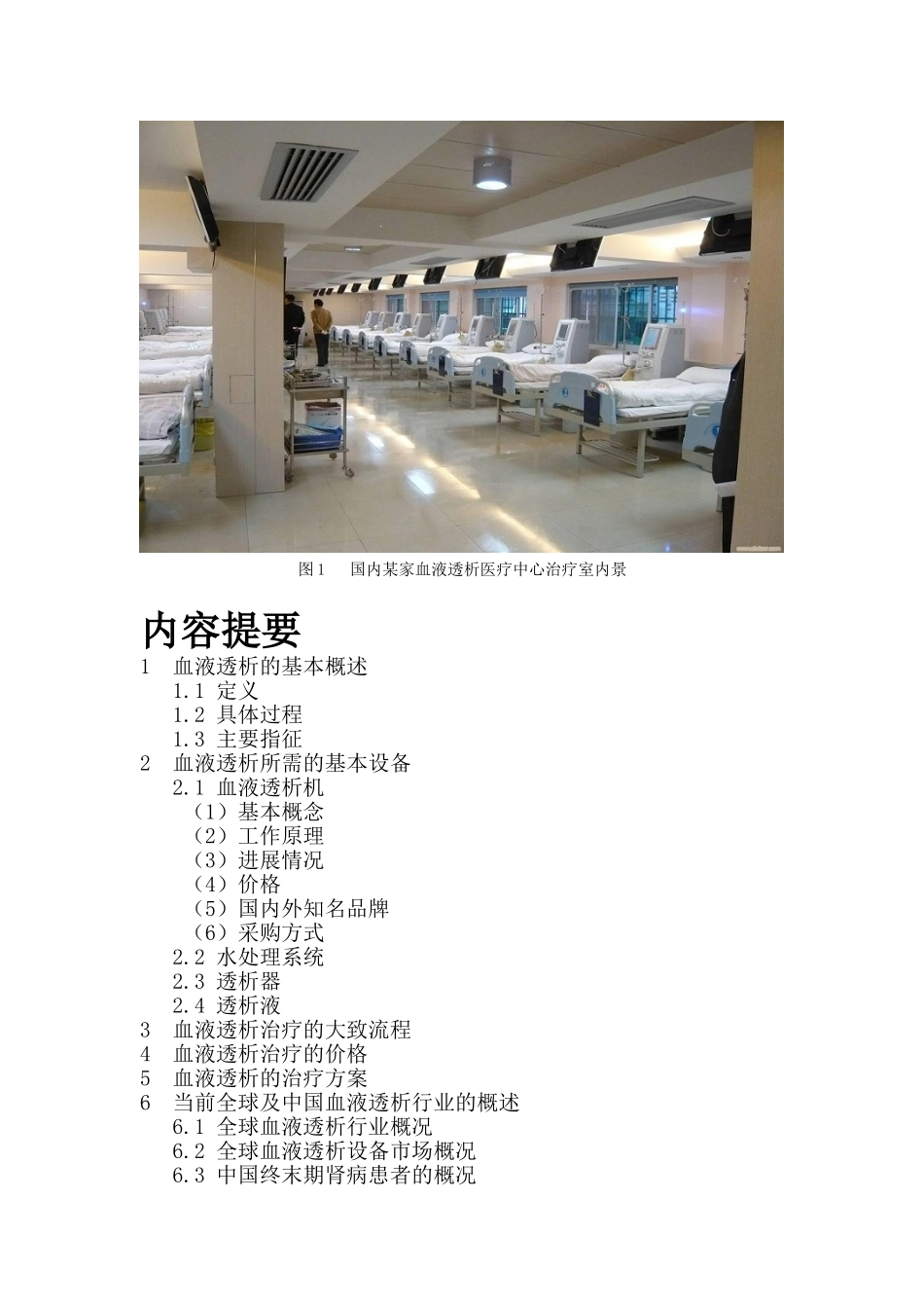 血液透析医疗中心投资策划书_第2页