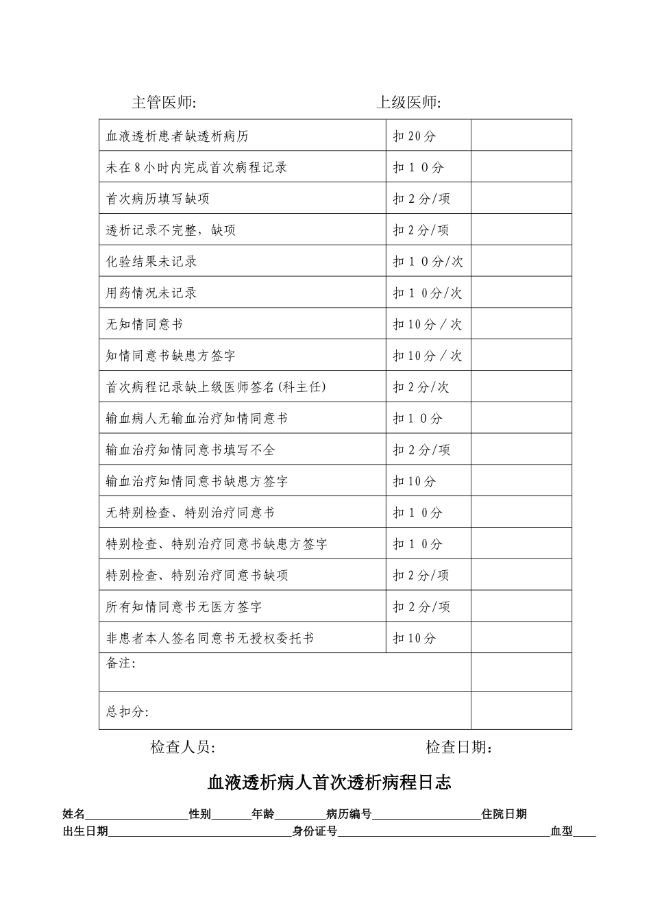 血透患者登记及病历管理制度_第2页