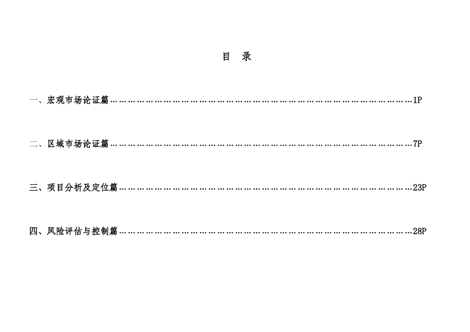 西部天地集团高台·时代世纪广场可行性研究报告_第3页