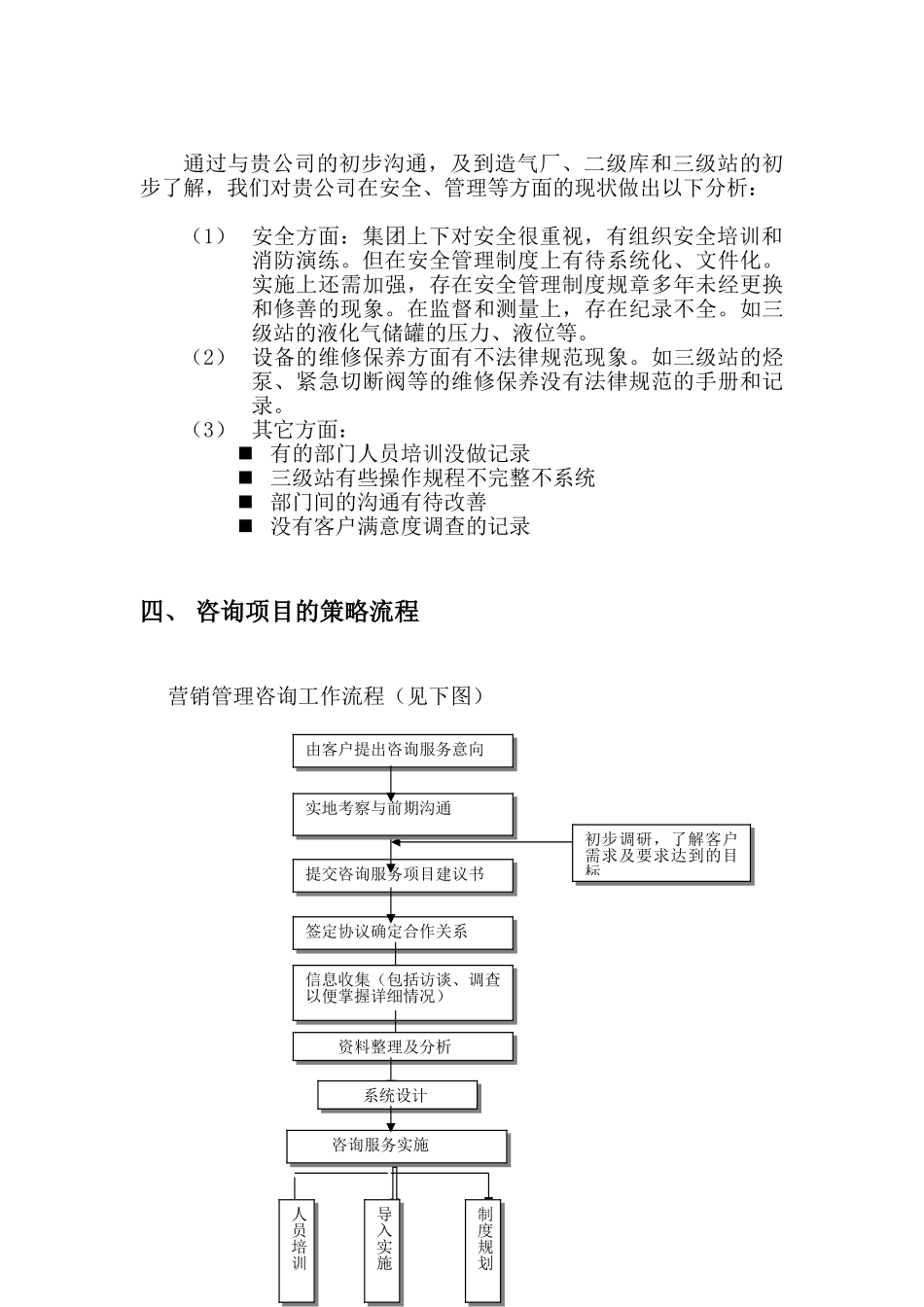规范化管理咨询项目初步建议书_第3页