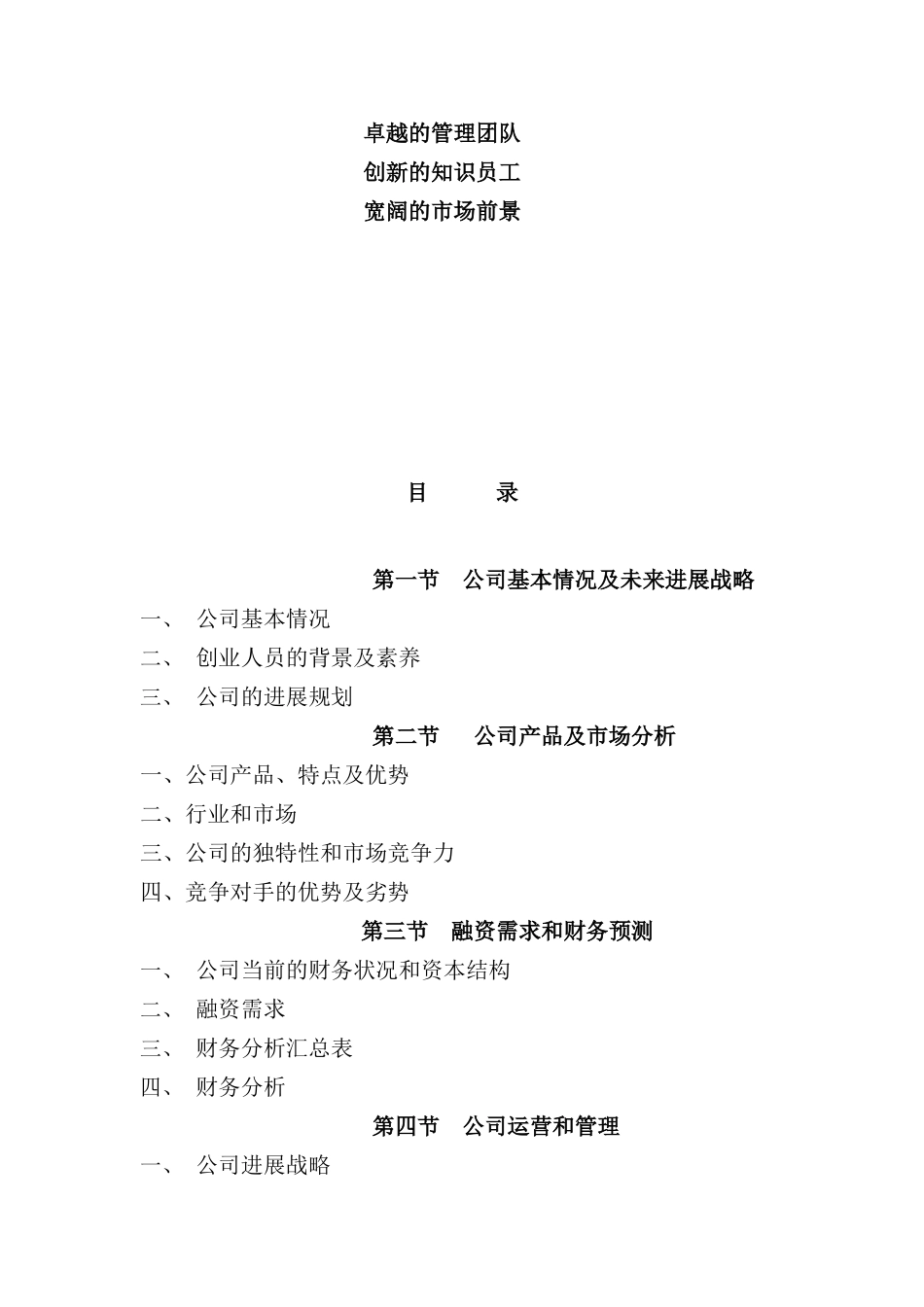 计算机信息技术公司商业计划书_第3页