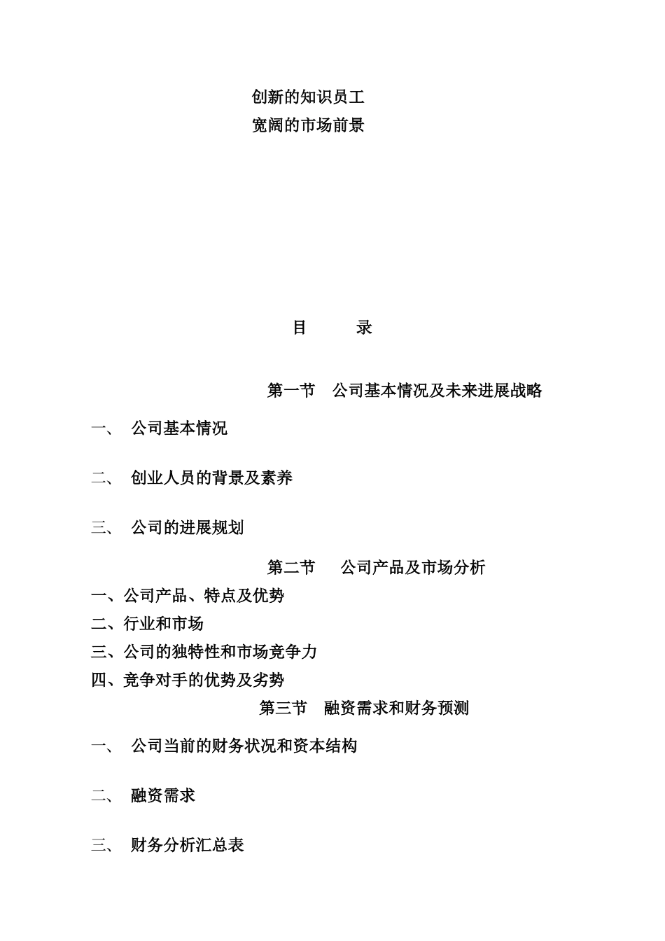 计算机公司商业计划书_第3页