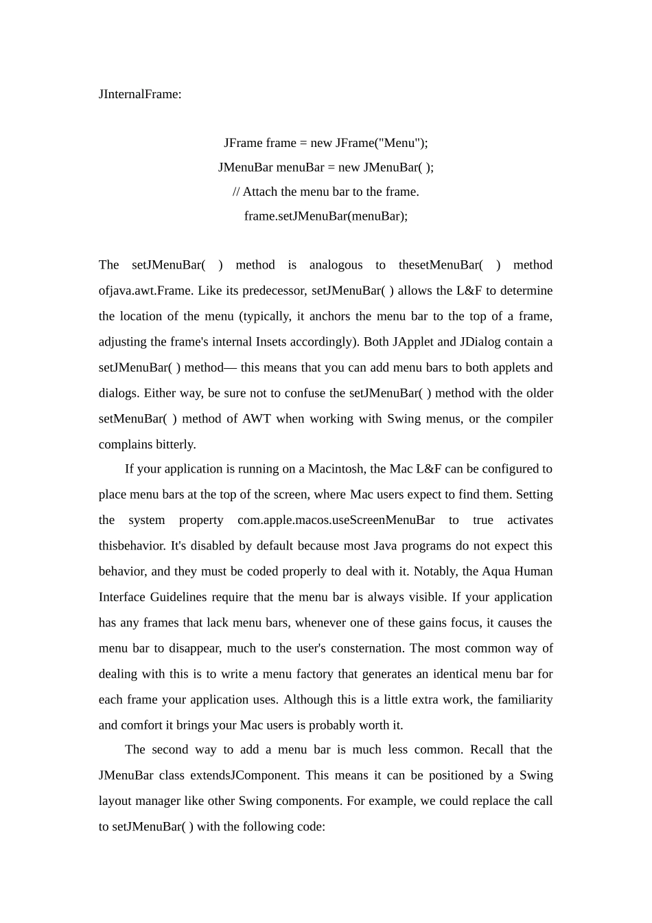 计算机外文翻译--菜单和工具栏_第3页