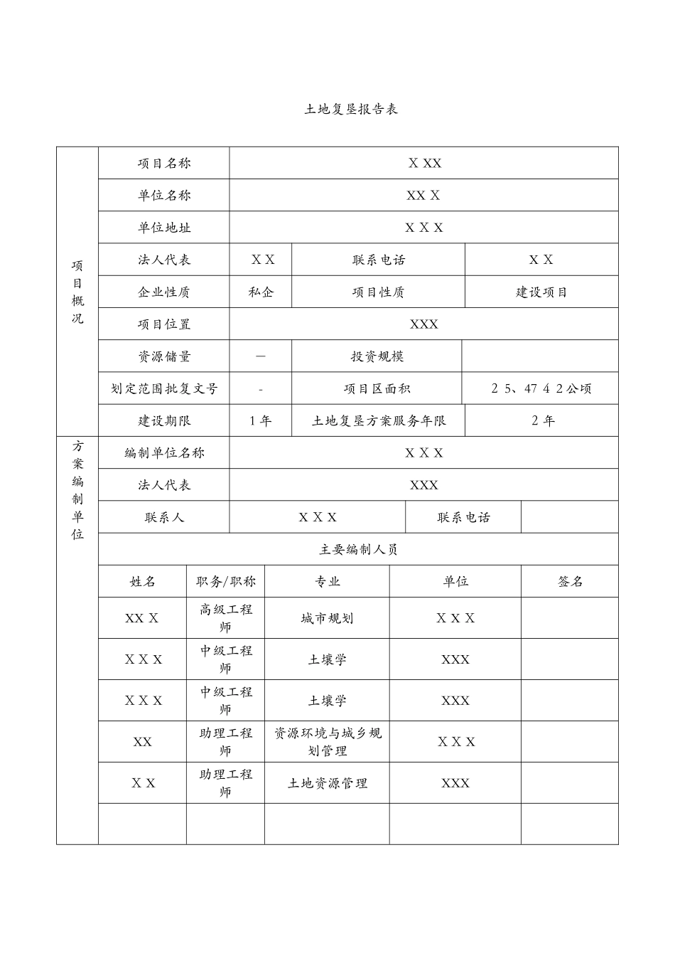 设施农用地土地复垦方案报告书_第2页